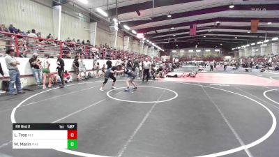 191 lbs Rr Rnd 2 - Lyla Tree, Rez Wrestling vs Mel Marin, Pikes Peak Warriors