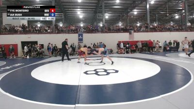 86 kg Champ. Rd Of 32 - Tye Monteiro, California Regional Training Center (CA RTC) vs Ian Bush, West Virginia Regional Training Center