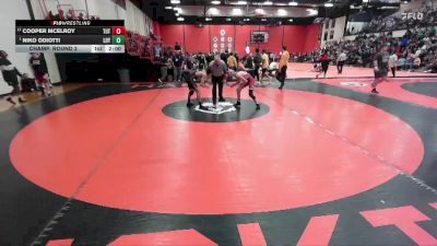 106 lbs Champ. Round 2 - Niko Odiotti, Wilmette (LOYOLA) vs Cooper McElroy, TUTTLE (OK)