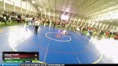 93-101 lbs Semifinal - Bennett Walsh, Mat Demon WC vs Gatlan Talbot, LV Bear WC