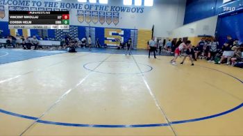 106 lbs Round 2 (8 Team) - Corbin Helm, SOWA /HWC vs Vincent Nikollaj, Alpha WC