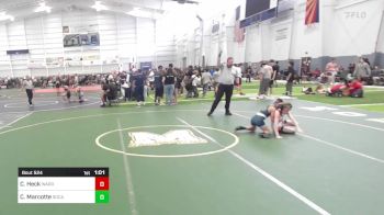 74 lbs Semifinal - Cody Heck, Warriors vs Cael Marcotte, SoCal Grappling Club