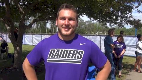 DIII Hammer Champion Sean Donnelly of Mount Union on winning nationals and quality grunts