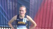 Augustana's Jessica Bacon after qualifying for the 1500 finals