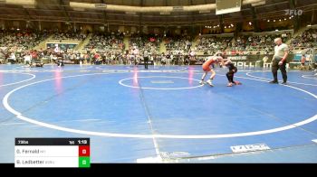 73 lbs Round Of 64 - Gavin Fernald, New Hampshire vs Bennett Ledbetter, Assumption Elite