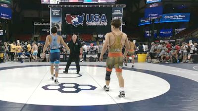 175 lbs Cons. Sub-rd Of 16 - Arel Francke, California vs Grayson Woolman, Colorado