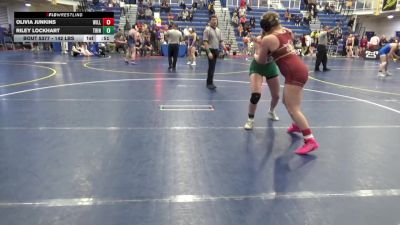 142 lbs Consy 5 - Olivia Junkins, Williamstown-WV vs Riley Lockhart, Trinity Camp Hill