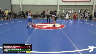 77 lbs Cons. Round 1 - Moorad Mooradian III, New Kent vs Alexander Guerrina, Rangers Wrestling Club