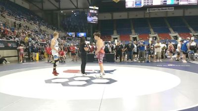 157 lbs Cons. Quarters - Lucas Drake, Pennsylvania vs Grey Hamilton, Wyoming