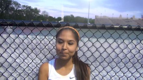 DIII 10k Champion Lenore Moreno of La Verne (#3 All-Time) on Nationals