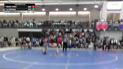 120 lbs Round Of 16 - Miles Yorio, RHAM vs Aj Stefano, Waterford