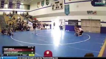 37-42 lbs Round 3 - Cody Imelli, Spanish Springs Wrestling Club vs Hudson Brandt, Fallon Outlaws Wrestling Club