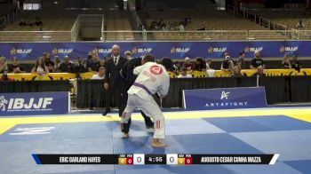 Eric Garland Hayes vs Augusto Cesar Cunha Mazza 2026 IBJJF Orlando Summer Open