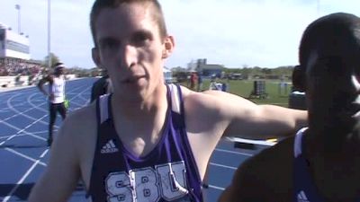 St. Augs brings the heat in 400m trials with William Shell