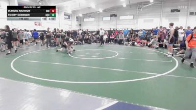 146 lbs Consi Of 4 - Ja'Mere Harmon, Indiana Outlaws White-HS vs Robby Georger, Aquinas-HS