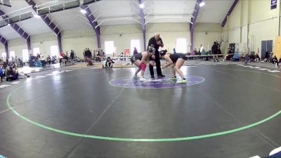 160 lbs Quarterfinal - Emma Beckles, D`Youville University vs Emma Hanrahan, Mount Union University