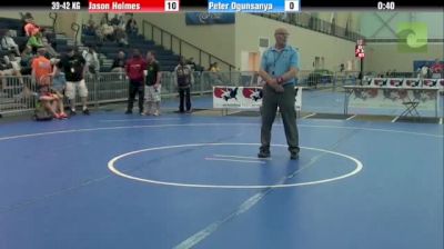 42kg Finals Jason Holmes (AZ) vs. Peter Ogunsanya (IL)