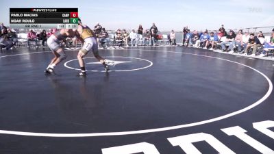 157 lbs Rr Rnd 1 - Pablo Macias, Campbell vs Noah Roulo, Lander
