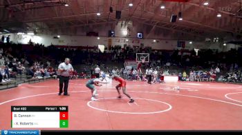132 lbs Quarterfinal - Xavier Roberts, Valparaiso vs Brevin Cannon, Pike