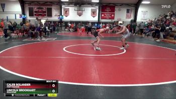 138 lbs 11th Place Match - Caleb Bolander, Fort Madison vs Lincoln Brookhart, Muscatine