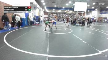 120 lbs Cons. Round 4 - Anthony Barraza, Central Union vs Hansel Acte, Eisenhower