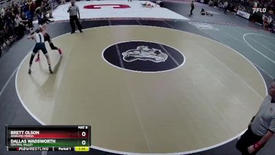 Champ. Round 1 - Brett Olson, Anselmo-Merna vs Dallas Wadsworth, Central Valley