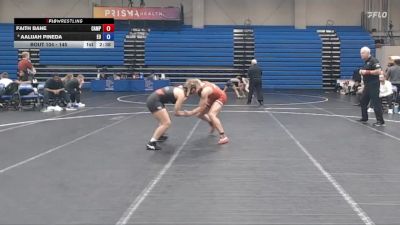 145 lbs Champ. Round 2 - Faith Bane, Unattached vs Aalijah Pineda, Emmanuel University