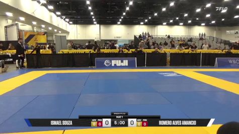 Romero Alves Amancio vs Ismael Souza 2025 World IBJJF Jiu-Jitsu No-Gi Championship