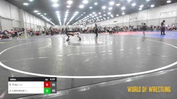 58 lbs Semifinal - Robert Frey, LWA 9U vs Julian Lawrence, Aggression Legionaries 4