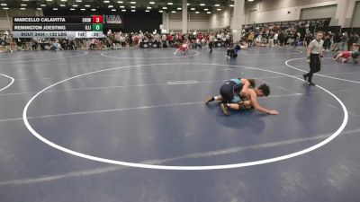 132 lbs Cons. Sub-rd Of 32 - Marcello Calavitta, Esperanza High School Wrestling vs Remington Joesting, Illinois