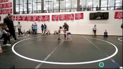 43 lbs Semifinal - JJ Stolarzyk, Piedmont vs Rhylei-Reign Burton, Midwest City Bombers Youth Wrestling Club