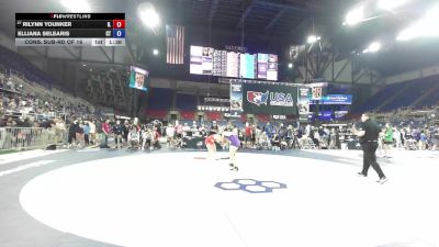 115 lbs Cons. Sub-rd Of 16 - Rilynn Younker, IL vs Elliana Selearis, CT