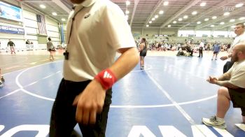 150 lbs Round Of 16 - Maliyah Rivas, Mat Assassins Blue vs Hunter Lawson, Ohio Gold
