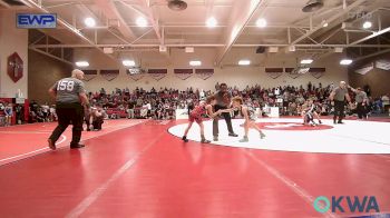 61 lbs Rr Rnd 3 - Logan Weiher, Mcalester Youth Wrestling vs Anthony Wardlow, Heat