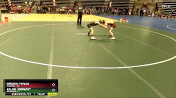 80 lbs Semis & 1st Wrestleback (8 Team) - Weston Taylor, Wabasso vs Kalon Lindquist, Owatonna
