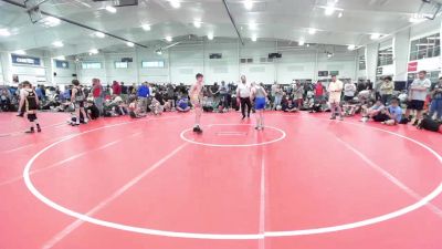 132 lbs Semifinal - Greyson Burnette, The Asylum Black-HS vs Noah Collins, Pheonix Wrestling-Blue-HS