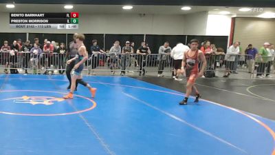 113 lbs Consi Of 64 #2 - Benito Barnhart, FL vs Preston Morrison, IL