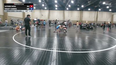 105 lbs Rr Rnd 1 - Autumn Natal, PV Girls Wrestling vs Hailey Camera, Caveman Wrestling