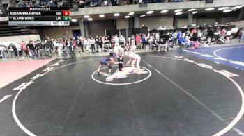 120 lbs Champ. Round 3 - Alauni Muex, Unattached vs Aubrianna Rapier, Bradley (B.-Bourbonnais)
