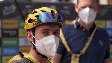 Jonas Vingegaard Living His Childhood Tour de France Yellow Dream