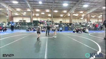 46 lbs Round Of 16 - Jackson Hodges, Comanche Takedown Club vs Bo Cerny, Marlow Outlaws