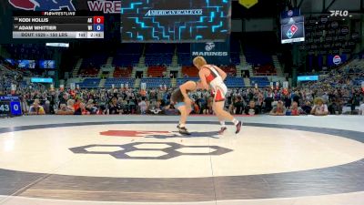 150 lbs Champ. Rd Of 32 - Kodi Hollis, AK vs Adam Whittier, WI