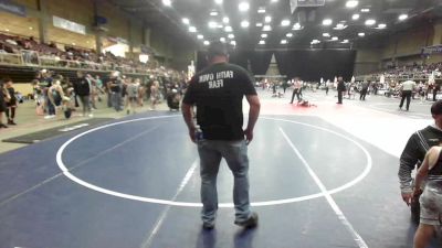 57 lbs Quarterfinal - Juaquin Vasquez, Steel City Reloaded WC vs Gage Martinez, Duran Elite
