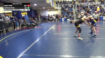 102 lbs Semifinal - Noah Ford, Quest W.C. vs Lincoln Wynn, Line Mountain