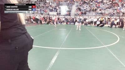 53 kg 5th Place Match - Abbi Cooper, Lehigh Valley Wrestling RTC vs Harlee Hiller, Iowa Womens Wrestling Club