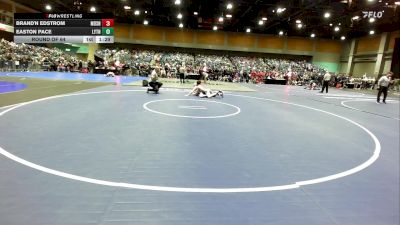 120 lbs Round Of 64 - Brand'n Edstrom, Madison vs Easton Pace, Layton