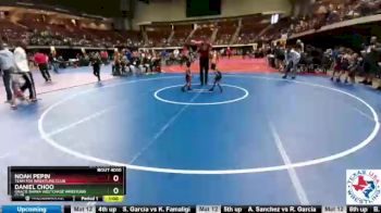 35 lbs Quarterfinal - Daniel Choo, Gracie Barra Westchase Wrestling Club vs Noah Pepin, Team Fox Wrestling Club