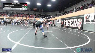 126 lbs Consolation - Parker Franks, Noble Takedown Club vs Clay Newby, ARDMORE TAKEDOWN CLUB