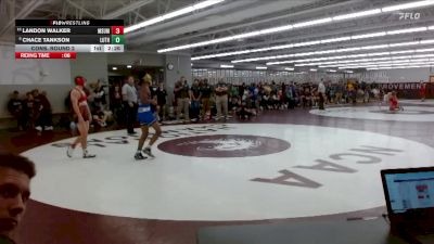 125 lbs Cons. Round 2 - Landon Walker, MSU Moorhead vs Chace Tankson, Luther
