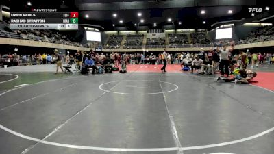 Quarterfinal - Owen Rawls, Suffolk vs Rashad Stratton, Frankford